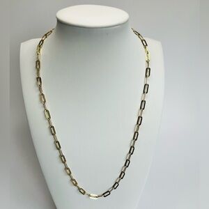 Giani Bernini Paperclip Link Chain Necklace in 18K Gold-Plated Sterling Silver